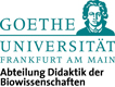 Göthe Universität Frankfurt am Main - Abteilung Didaktik der Biowissenschaften
