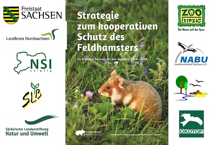 Plakat mit Feldhamster