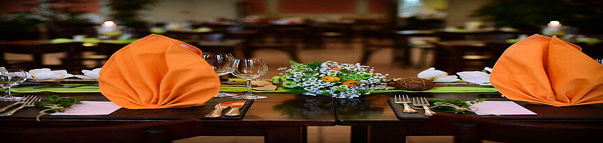 Hochzeit in der "Hacienda Las Casas" -  Tischdekoration